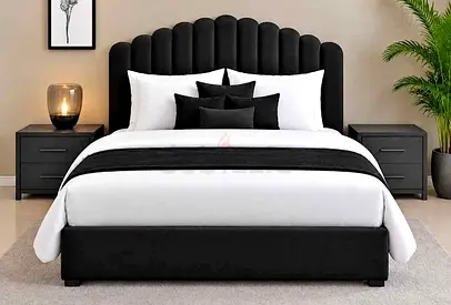 Premium Quality Cotton fabric Queen Bed Available