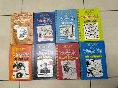 Diary of a Wimpy Kid 8 Books