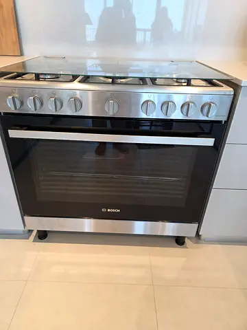 Series 4, Full Gas Cooker 90cm, Mechanical Timer, With Rotisserie, Stainless Steel,