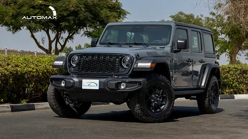 2026 Jeep Wrangler Unlimited Willys V6 3.6L GCC 0Km With 3 Years Warranty Or 60,000 km