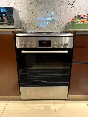 Bosch Top Gas Oven Electric Cooker Size 60cm Width 60cm Depht