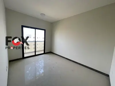 2 Bedroom Hall for Annual Rent in Al Jurf 3 Ajman Brand New Building First Tenant 3 Bathrooms Balcony Prime Location