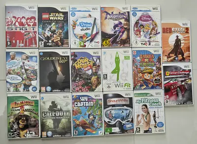 Nintendo Wii Games - Mixed Titles (Sports, Action, Kids, Racing) working perfectly