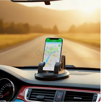 Universal Car Dashboard Phone Mount Holder - Secure GPS Stand