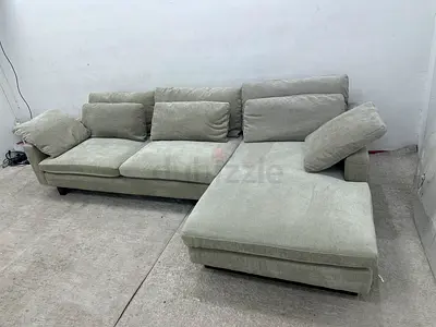 Perfect condition west elm grey sofa