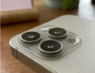iPhone 15 pro max natural titanium