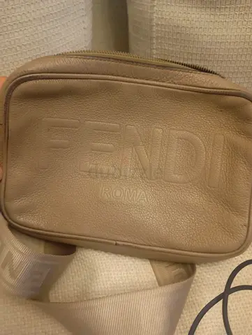 Fendi original with receipt. small crossbody shoulder bag (ROMA embossed) - good condition
