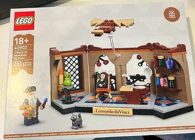 LEGO Ideas Leonardo da Vinci 21321 (sealed box) - Limited Edition