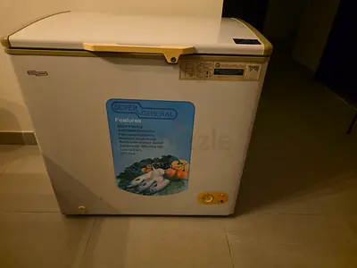 Super General Chest Freezer - Compact Deep Freezer, Good Working Condition