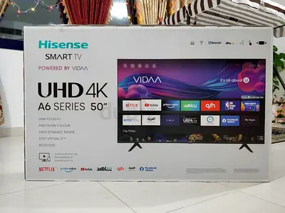 HISENSE Smart TV 50" UHD 4K, only AED 500