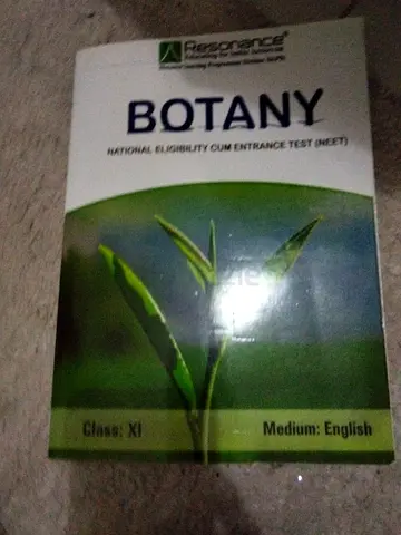 Botany NEET preparation book - Class XI (English) - Resonance