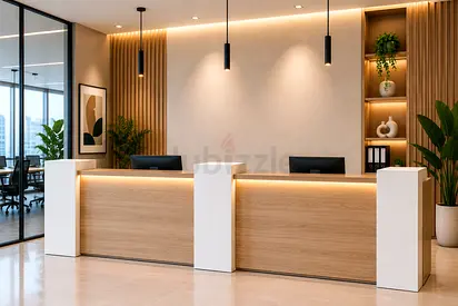 Reception desk