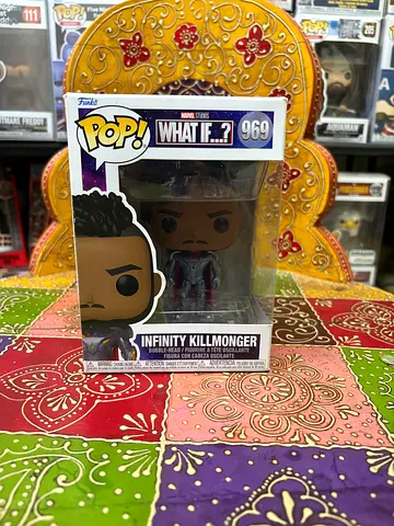 Funko Pop! What If...? #969 Infinity Killmonger (Sealed Box)