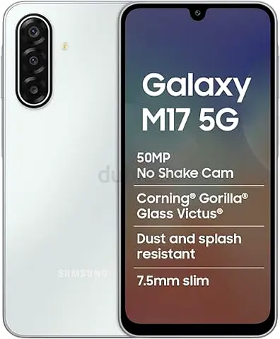 Samsung Galaxy M17 5G 8gb Ram- 50MP, Gorilla Victus, White