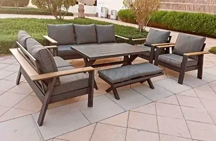 High Quality Aluminium Sofa set , Garden Sofa