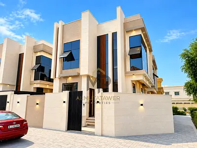 🏡 Luxurious villa for sale in Al Muwaihat 3 – Ajman. Featuring 5 master bedrooms and a spacious ma