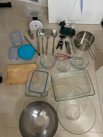 Kitchenware Bundle – Cooking Utensils, Glass Bowls, Baking Dishes & More
