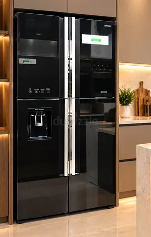 Hitachi 4 door side by side refrigerator