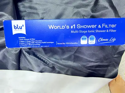 blu Multi-Stage Ionic Shower Filter - New in Box
