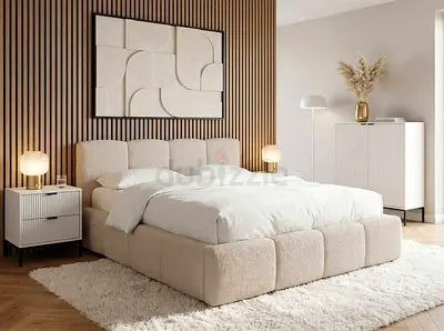 Modren design new King size 180×200 cm Luxury Family bed with Super Spring Mattress