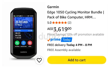 Garmin Edge 1050 Cycling Computer (Bundle) - GPS Bike Computer