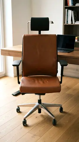 Steel case office chair used like new