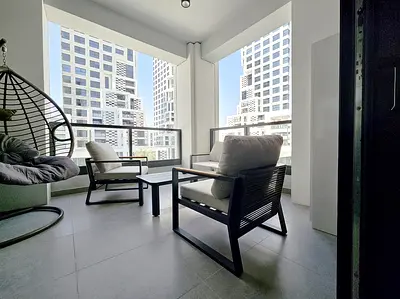Fully Furnished 2BR plus Maids Room | 4 Bathrooms | Balcony | Smart Home | Pixel Tower, Makers Dist