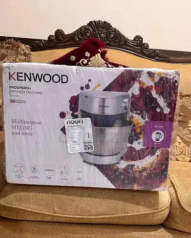KENWOOD new Kitchen Machine with 4 attachment for sale in TCA, Abu Dhabi