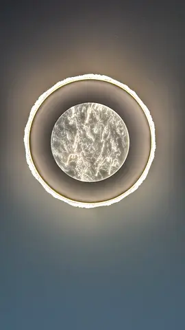 Modern LED Ceiling Light Fixture - Circular Ring Design