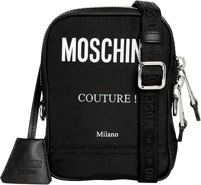 Moschino Couture! Black Crossbody Camera Bag - Milano