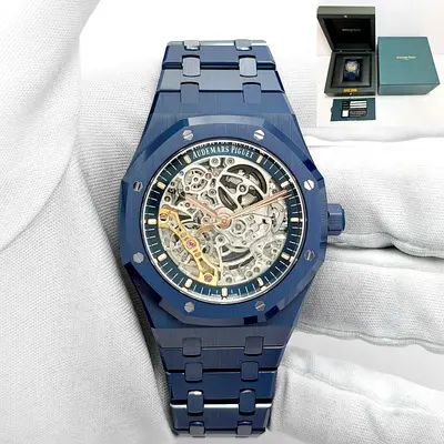 Audemars Piguet Royal Oak Double Balance Wheel Openworked,1:1 Clone with Box
