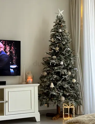 Beautiful Artificial Christmas Tree - Tall Slim Design from Pottery Barn