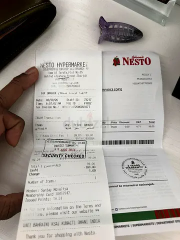 Table Fan for sell 2 month old in warranty.
