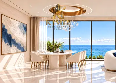 Waterfront Studio | Full Sea View | Shahrukhz Residences by Danube