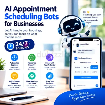 AI Appointment Scheduling Bots for Businesses | 24/7 Booking