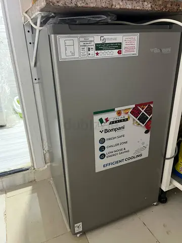 Single-door Bomapani Upright Refrigerator - Compact, Good Condition