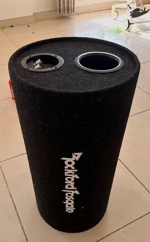 Rockford Fosgate 10" Ported Subwoofer Enclosure - Cylinder Tube Box