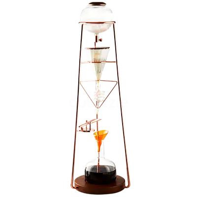 zeroHero Cold Brew Drip Coffee Maker Luxury Iced Coffee Cold Brew Tower,1200ml- Ice Dripper