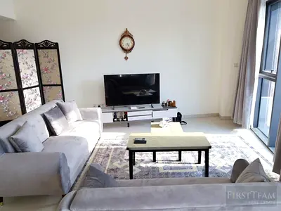 Furnished 1BR Apartment | Al Multaqa Avenue | Balcony & Street View| Price Negotiable
