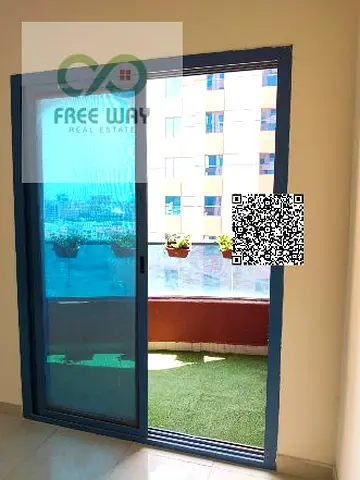For annual rent in Ajman, Al Nuaimiya 1: spacious units featuring rooms and a living area.