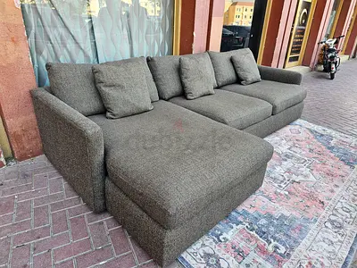 Perfect Condition Crate&Barrel Lounge Deep feather filled L Shape Sofa