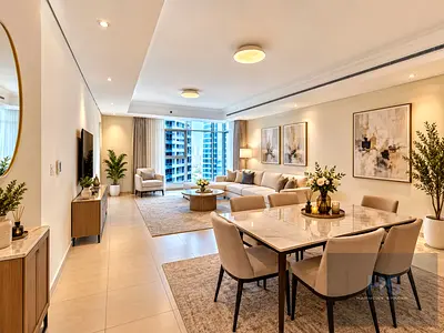 Fully furnished -2bedroom with Maid- Near Metro