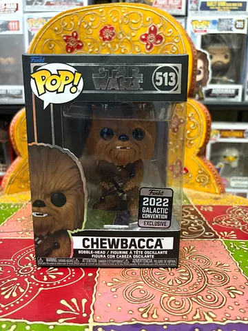 Funko Pop! Chewbacca #513 (2022 Galactic Convention Exclusive) - Sealed