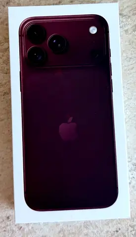 Iphone 18 pro max 512gb  burgundy