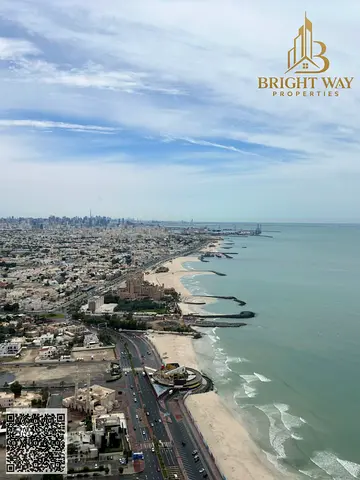 Luxurious & Fully Furnished 1BR For Sale | Breathtaking Sea Views | Corniche Tower