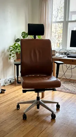 Steel case office chair for sale