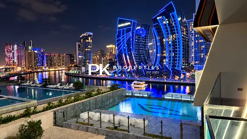 Available Now | Bingatti Canal 1BR Apartment with Gym & Views