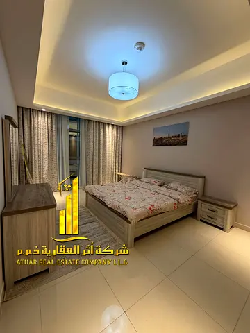 🏢 أفخم شقة غرفة وصالة بتصميم فاخر وجودة عالية للإيجار الشهري في غلفا تاور✨ مع جيم – مسبح – باركن مجاني – تصميم سوبر ديلوكس 🔹 استمتع بإقامة راقية في