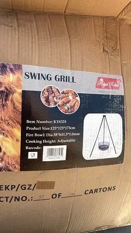 Swing grill
