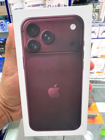 Apple iPhone 18pro max (sealed box) - Red, Unused
